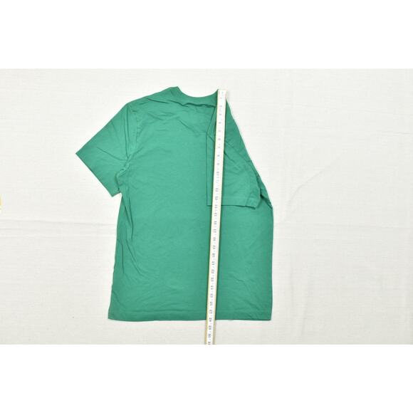 Nike The Nike Tee Men's Regular Size M Green Cotton T-Shirt Swoosh - Picture 5 of 8